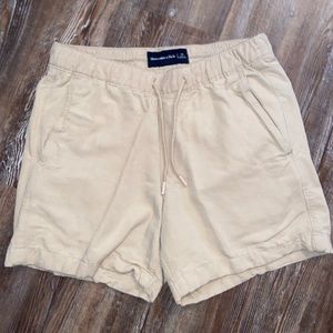 Abercrombie & Fitch Linen Blend Pull on shorts